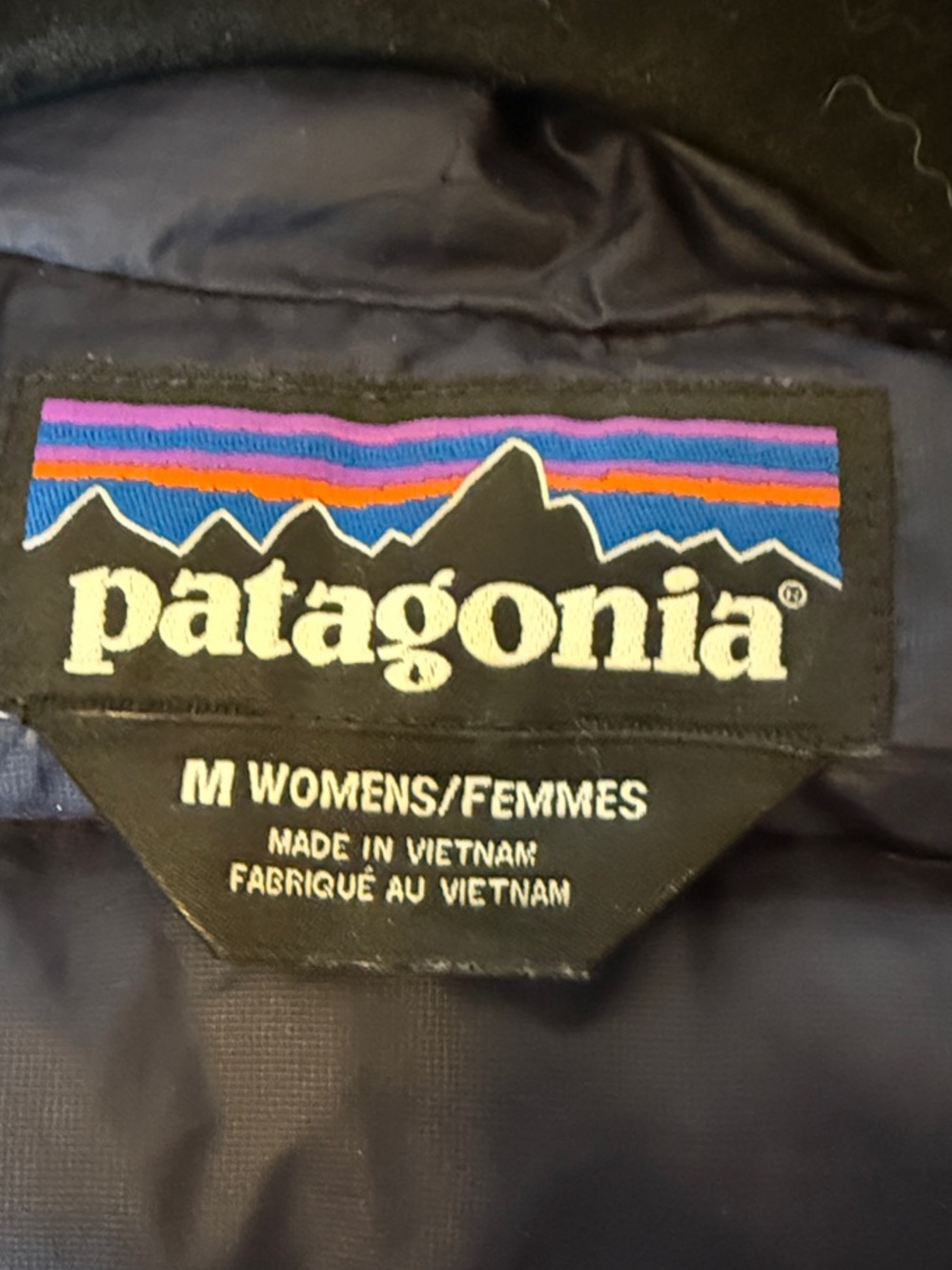 Patagonia Women's Dark Navy Puffer Vest